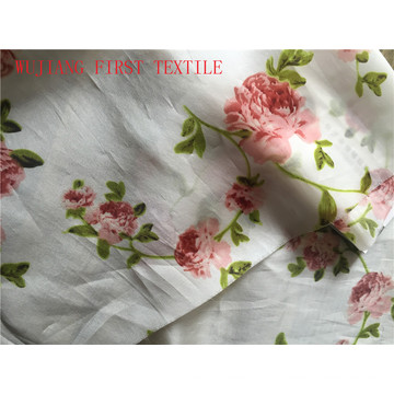 Silk Organza Satin Digital Printed Fabric